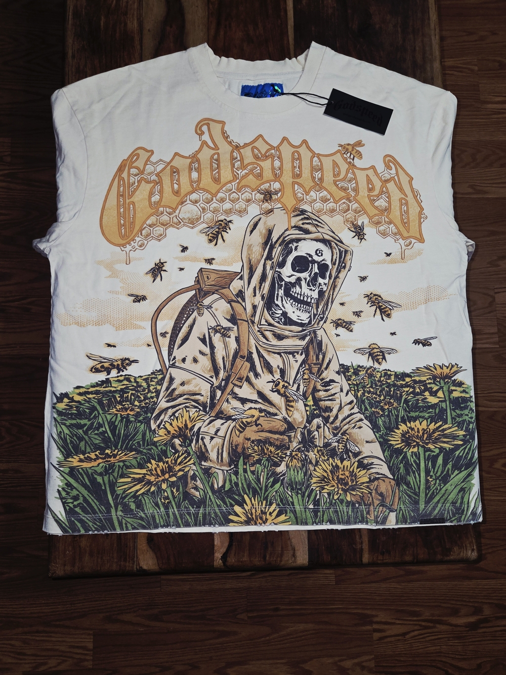 Godspeed Men's 'BEEKEEPER'  Graphic Short-Sleeve Tee